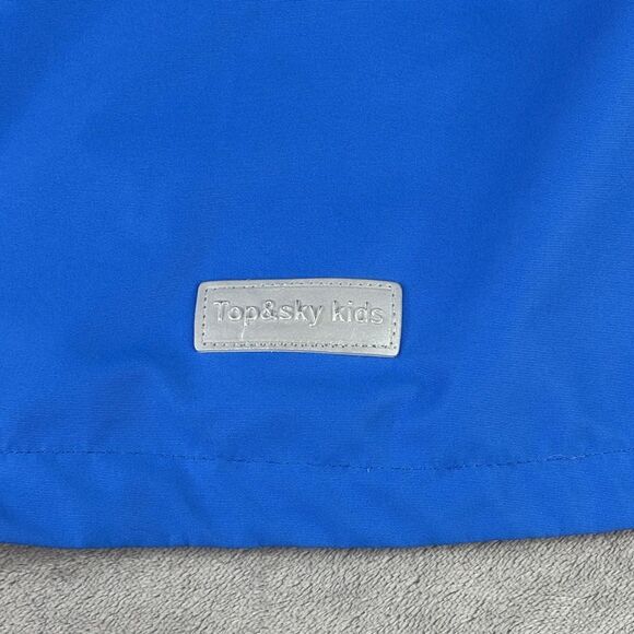 Top&Sky Kids Jacket Kids XL Pink Green Blue Colorblock Hooded Windbreaker‎ - Picture 14 of 16
